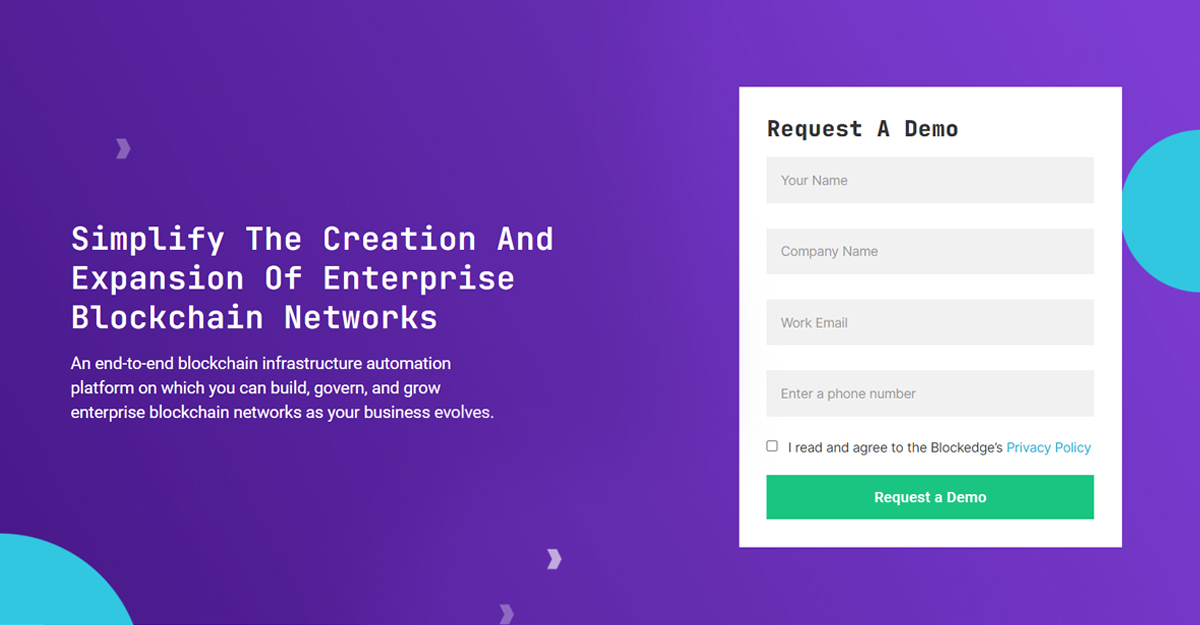 Blockchain as a service provider | Blockchain development platform